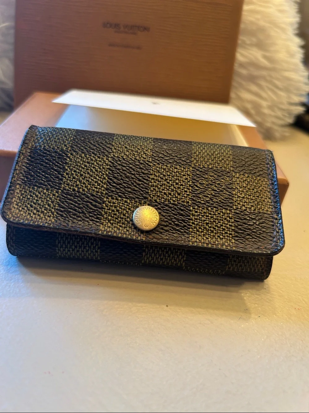 Louis Vuitton Damier Ebene Key Holder